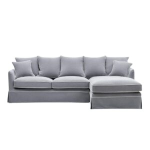 wp-image-tigress-57939.jpeg Noosa 3 Seater Right Chaise Sofa Grey, W 259cm D 166cm H 80cm (RRP $4999)