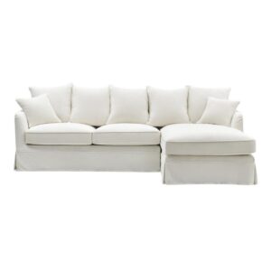 wp-image-tigress-57945.jpg Noosa 3 Seater Right Chaise Sofa Ivory, W 259cm D 166cm H 80cm (RRP $4999)
