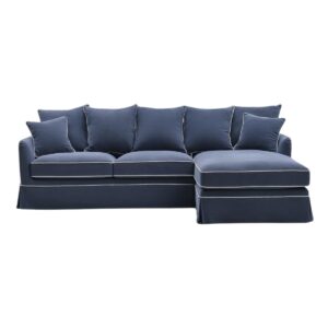wp-image-tigress-57957.jpg Noosa 3 Seater Right Chaise Sofa Navy, W 259cm D 166cm H 80cm (RRP $4999)