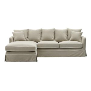 wp-image-tigress-57987.jpg Noosa 3 Seater Left Chaise Sofa Natural, W 259cm D 166cm H 80cm (RRP $4999)