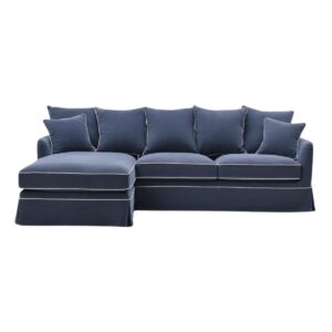 wp-image-tigress-57993.jpg Noosa 3 Seater Left Chaise Sofa Navy, W 259cm D 166cm H 80cm (RRP $4999)