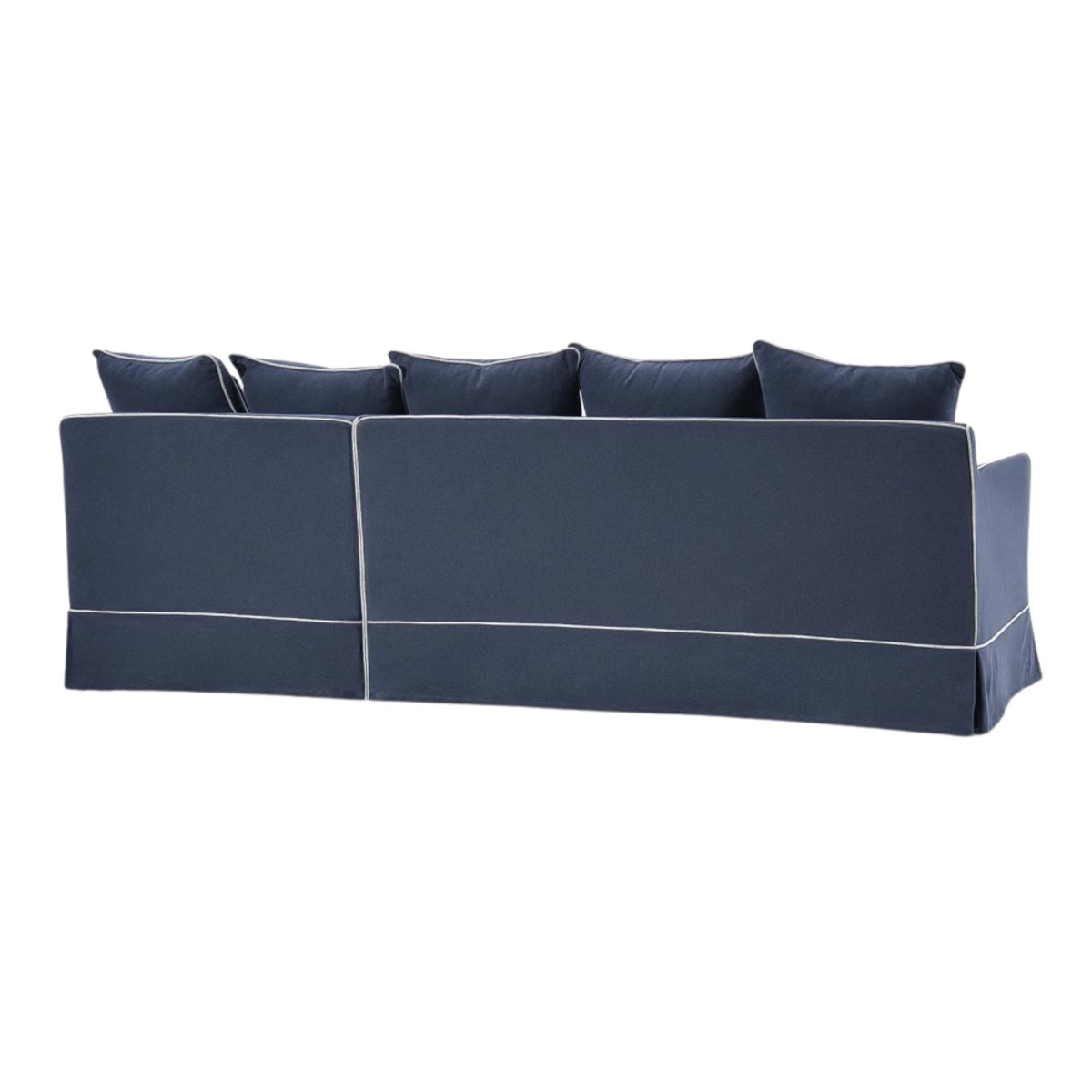 Noosa 3 Seater Left Chaise Sofa Navy, W 259cm D 166cm H 80cm (RRP $4999) - Image 4