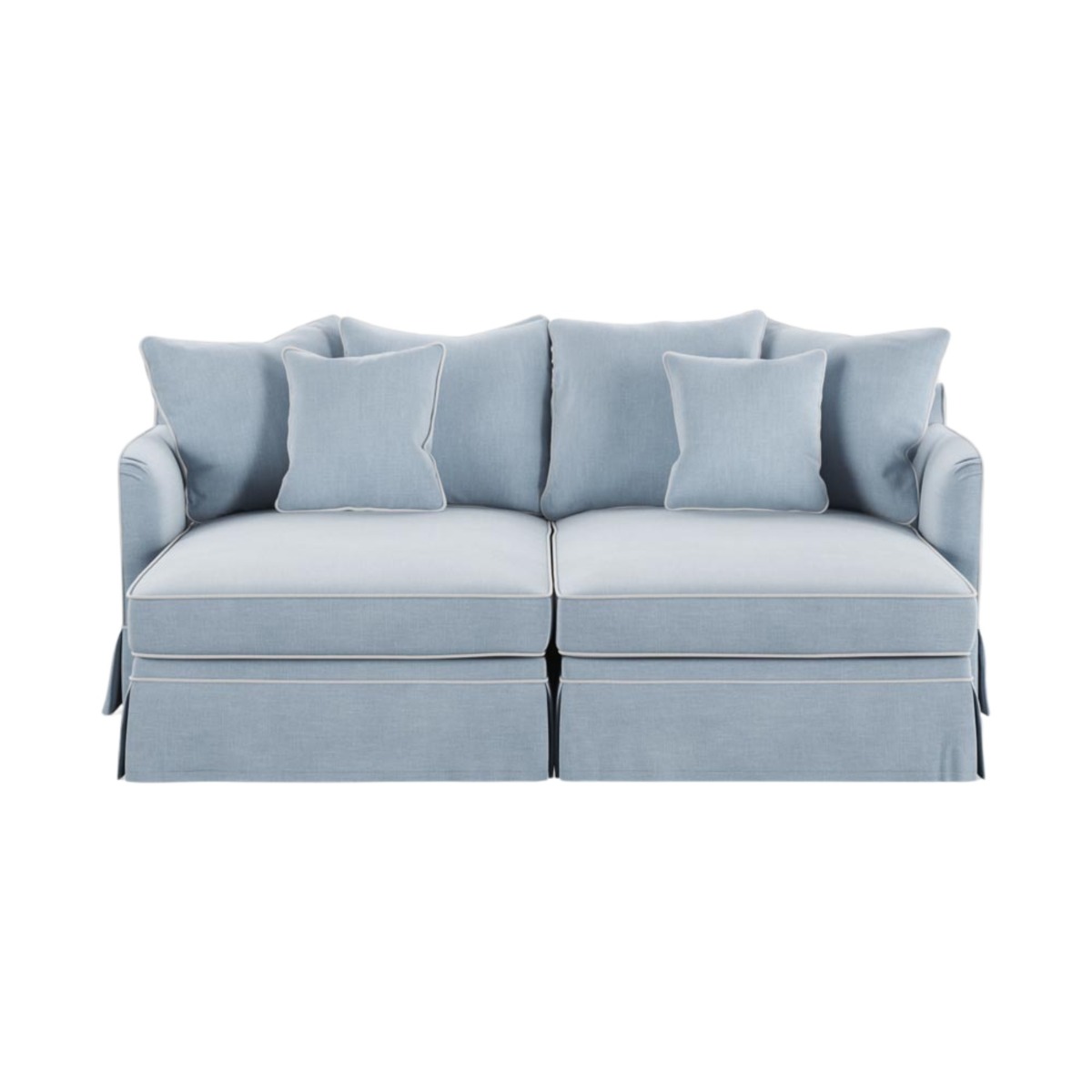 Noosa Double Chaise Daybed Beach, W 180cm D 170cm H 80cm (RRP $3999)