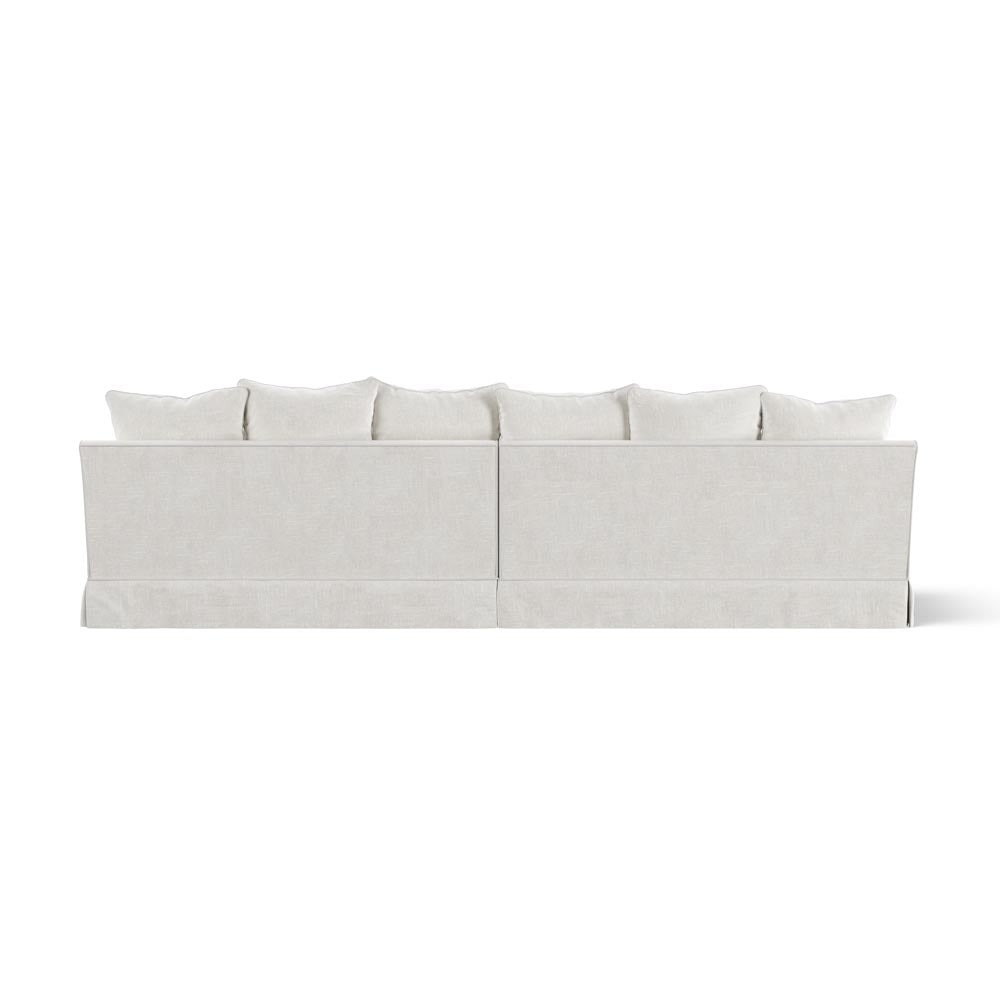 Noosa 4 Seat Modular Sofa Ivory, W 330cm D 91cm H 80cm (RRP $4999) - Image 4