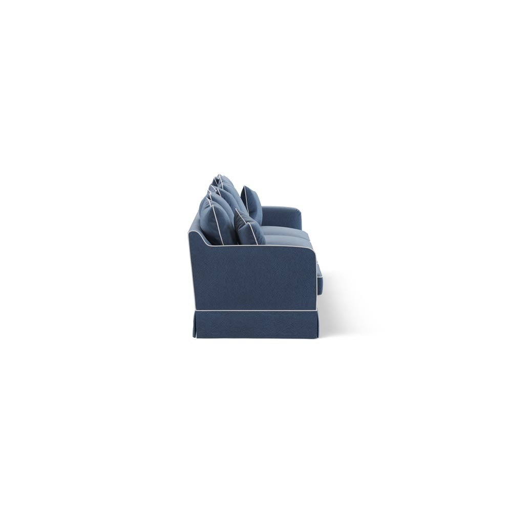 Noosa 4 Seat Modular Sofa Navy, W 330cm D 91cm H 80cm (RRP $4999) - Image 3