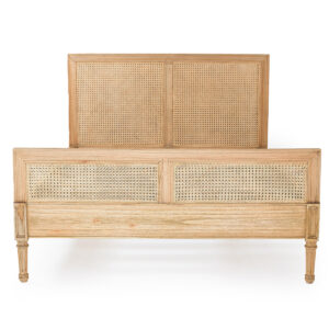Hamilton Cane Bed Single Weathered Oak
