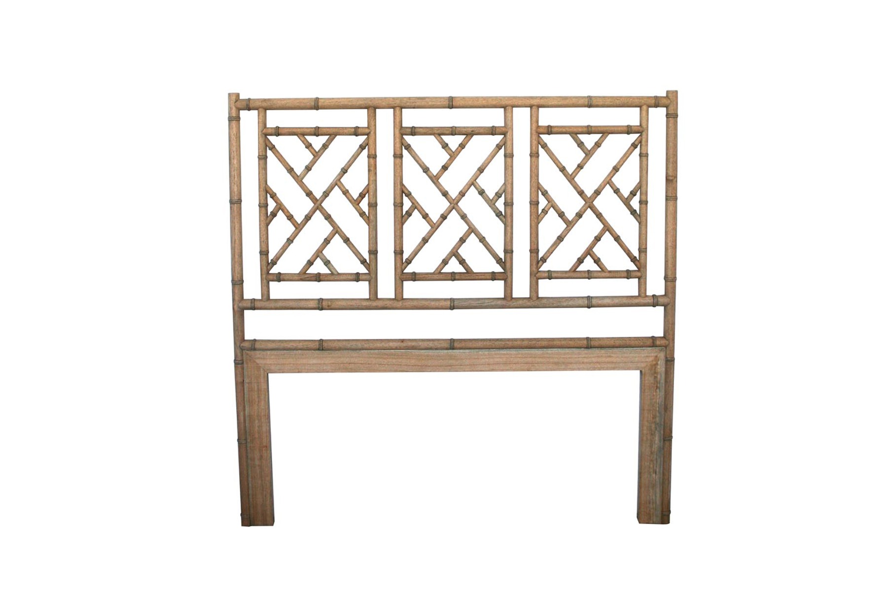 Chippendale Bedhead Super King Size Weathered Oak, 203cm W x 152 H - Image 6
