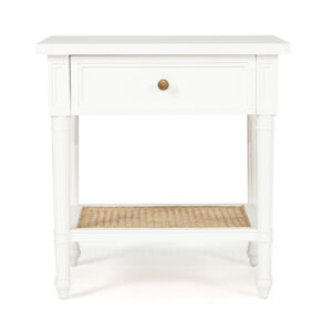 wp-image-tigress-58443.jpg Hamilton Cane Bedside Table White, Width 57cm x Depth 45cm x Height 60cm