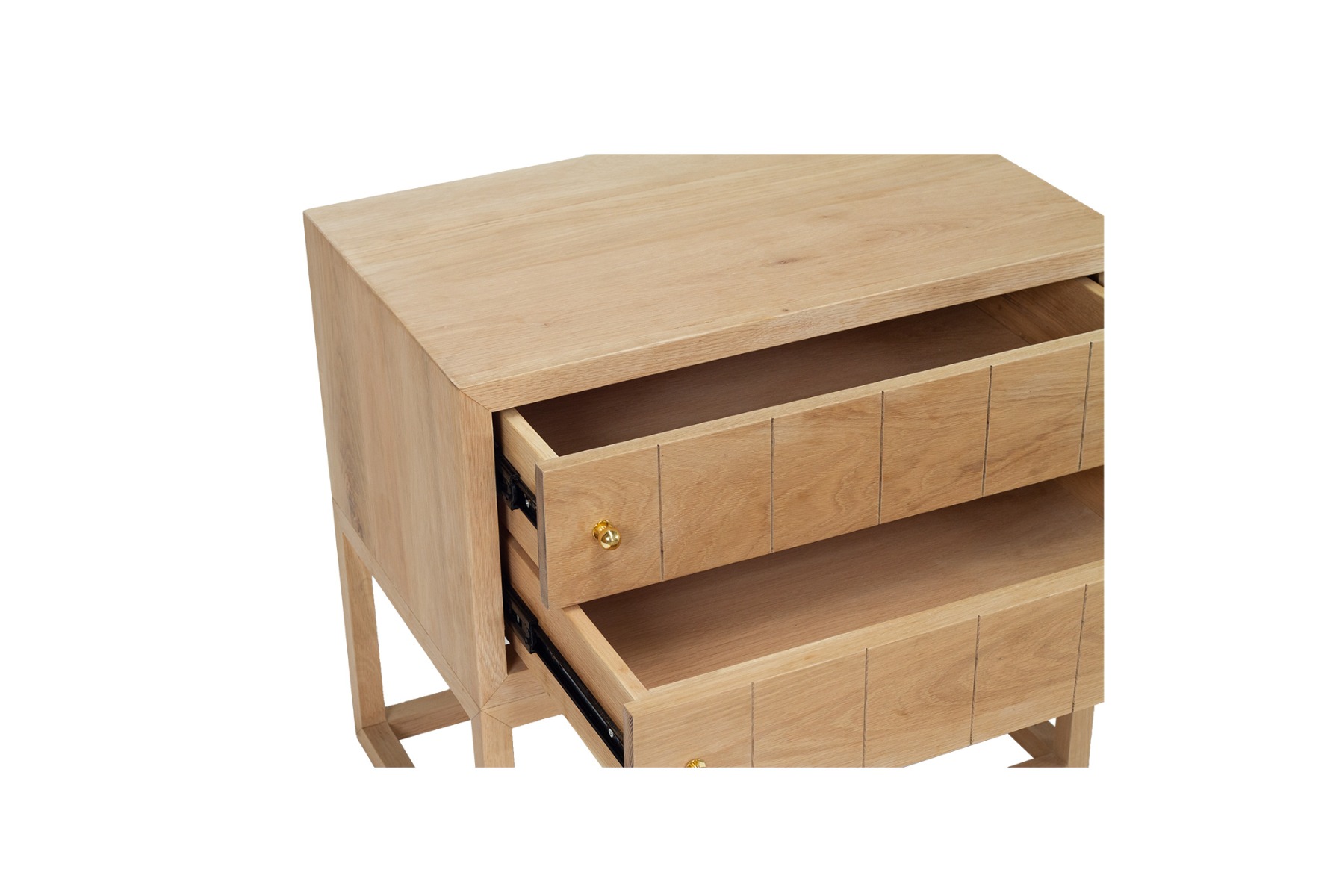 Lisette Bedside Table, Width 71cm x Depth 45cm x Height 66.7cm - Image 10