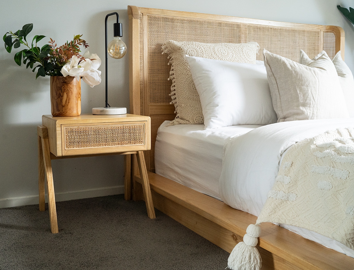 Castaway Bedside Table, Width 50cm x Depth 50cm x Height 40cm - Image 20