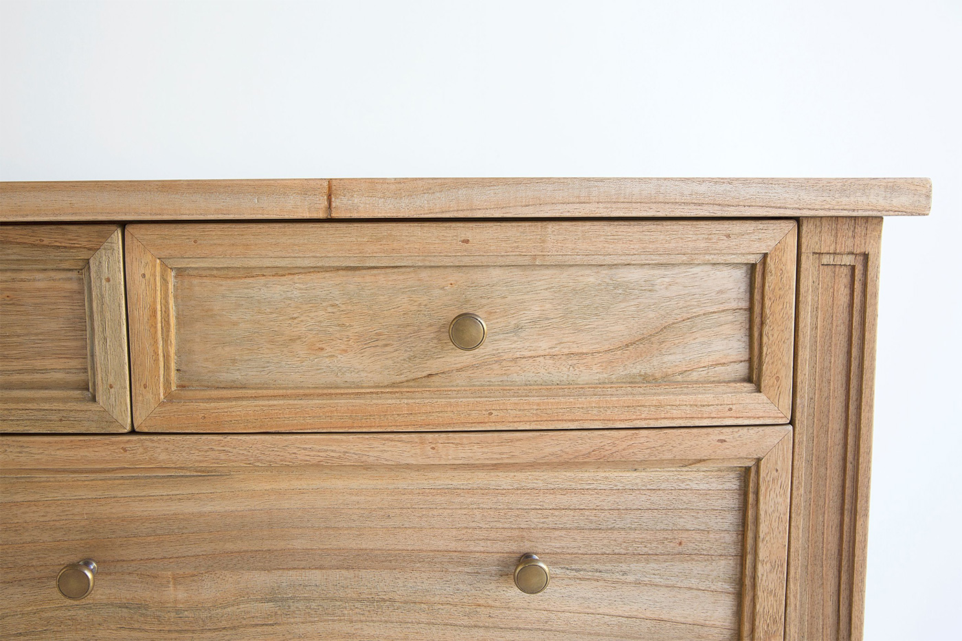 Hamilton Dresser 9 Drawer Weathered Oak, Width 154cm x Depth 47cm x Height 92cm - Image 6