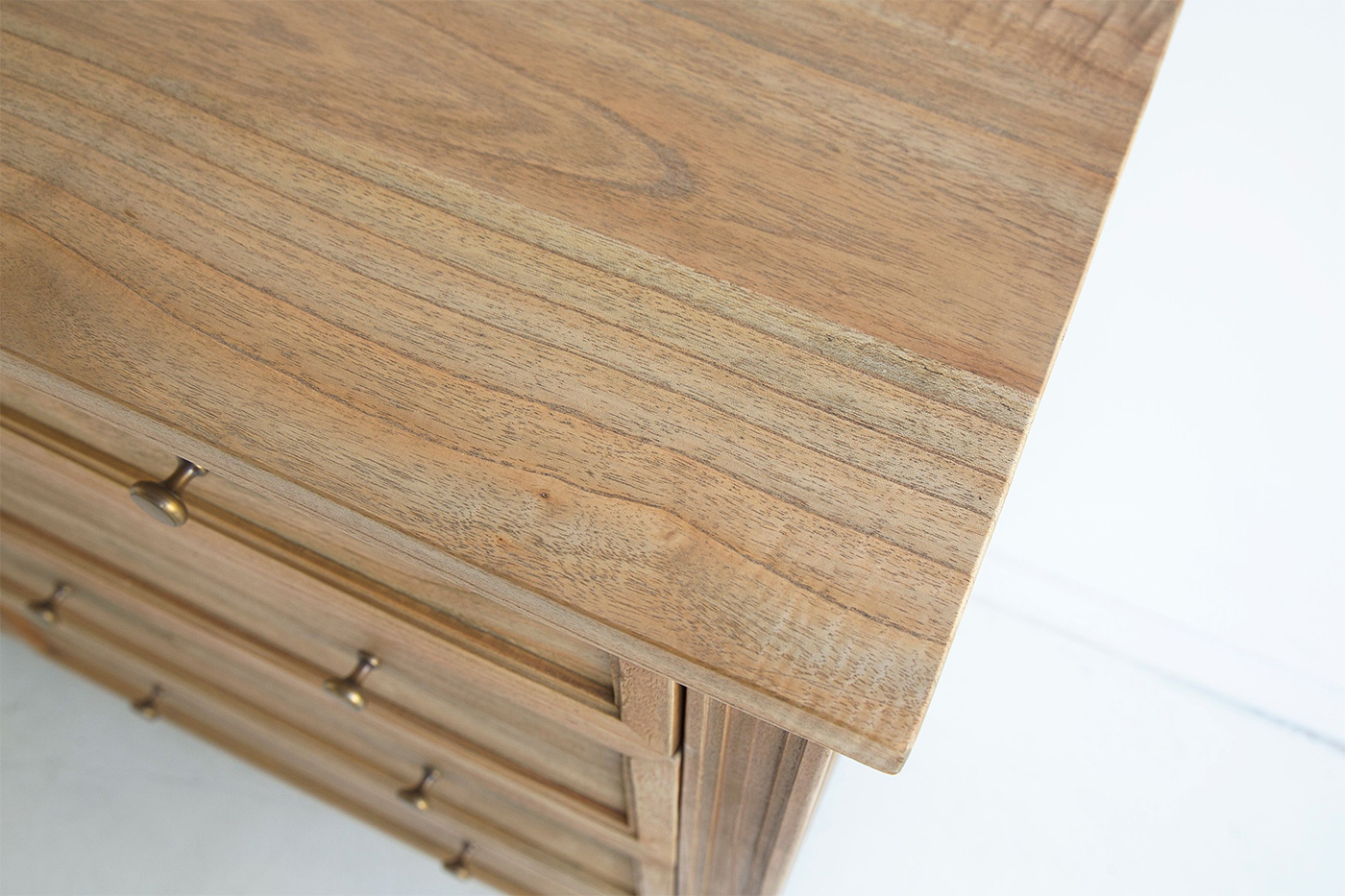 Hamilton Dresser 9 Drawer Weathered Oak, Width 154cm x Depth 47cm x Height 92cm - Image 7