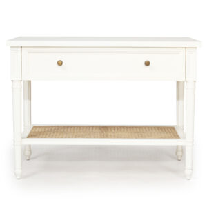 wp-image-tigress-58501.jpg Hamilton Cane Nightstand / Bedside White, W 91cm x D 51cm x H 66cm