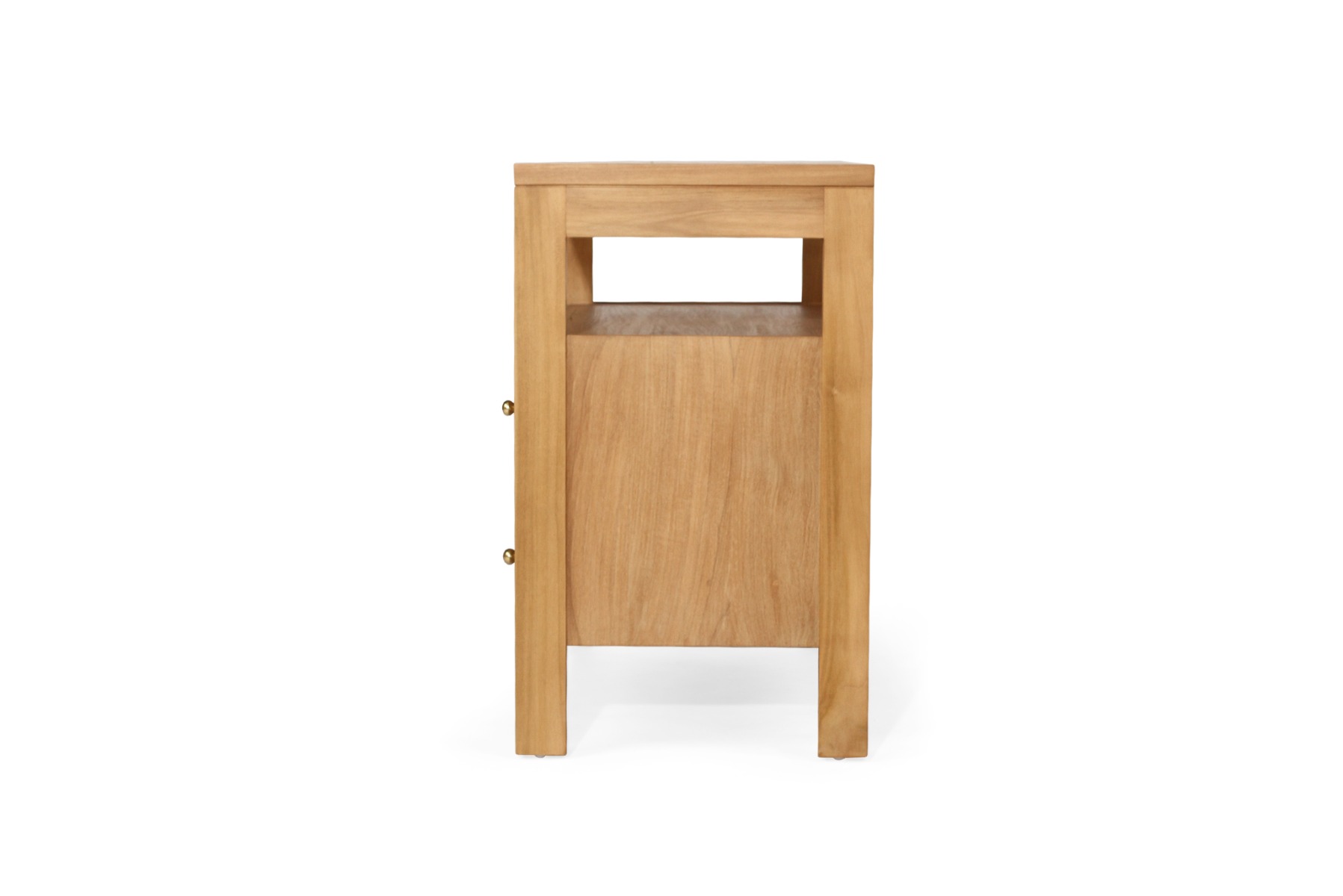 Audrey Nightstand Natural, W 80cm x D 42cm x H70cm - Image 5