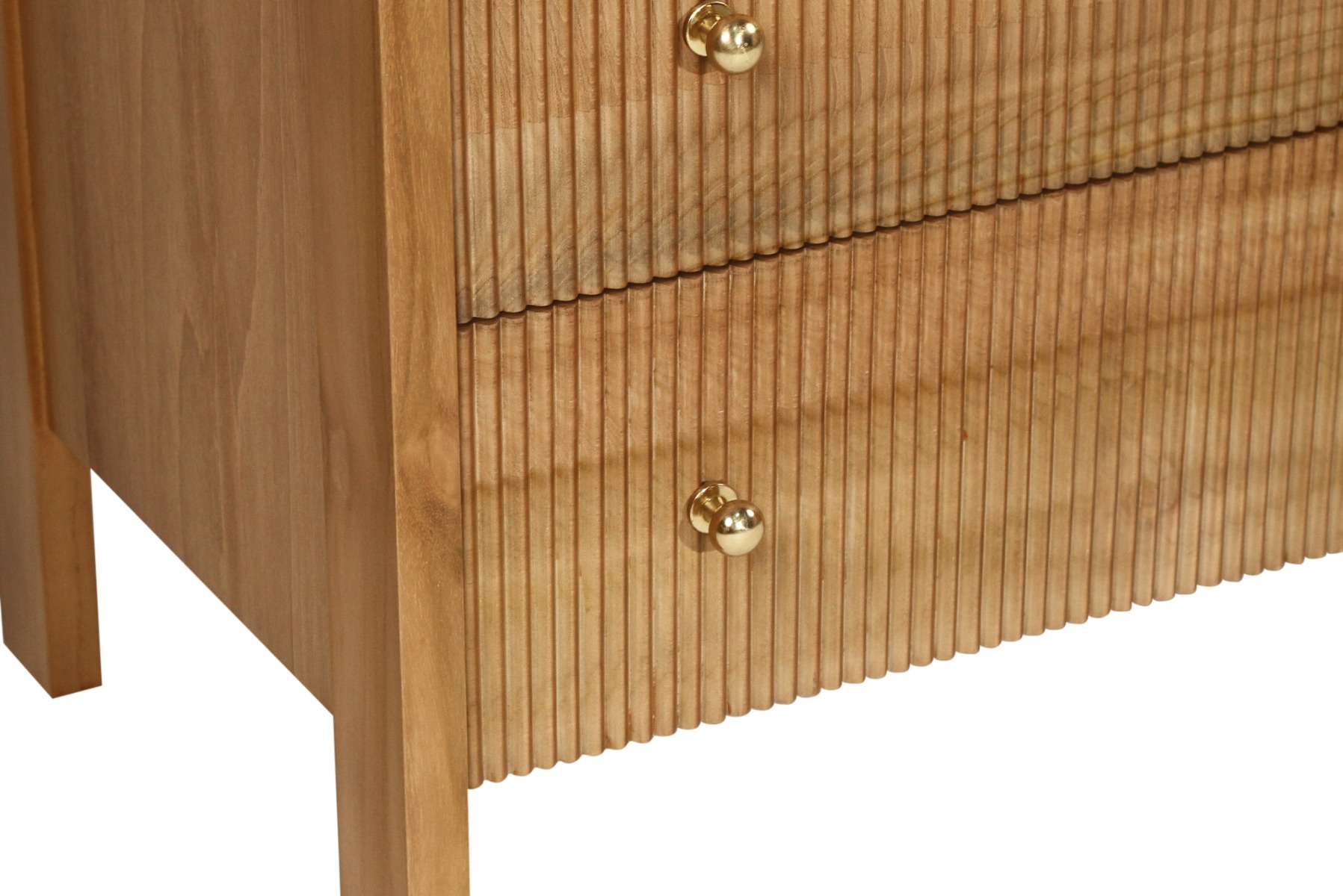 Audrey Nightstand Natural, W 80cm x D 42cm x H70cm - Image 7