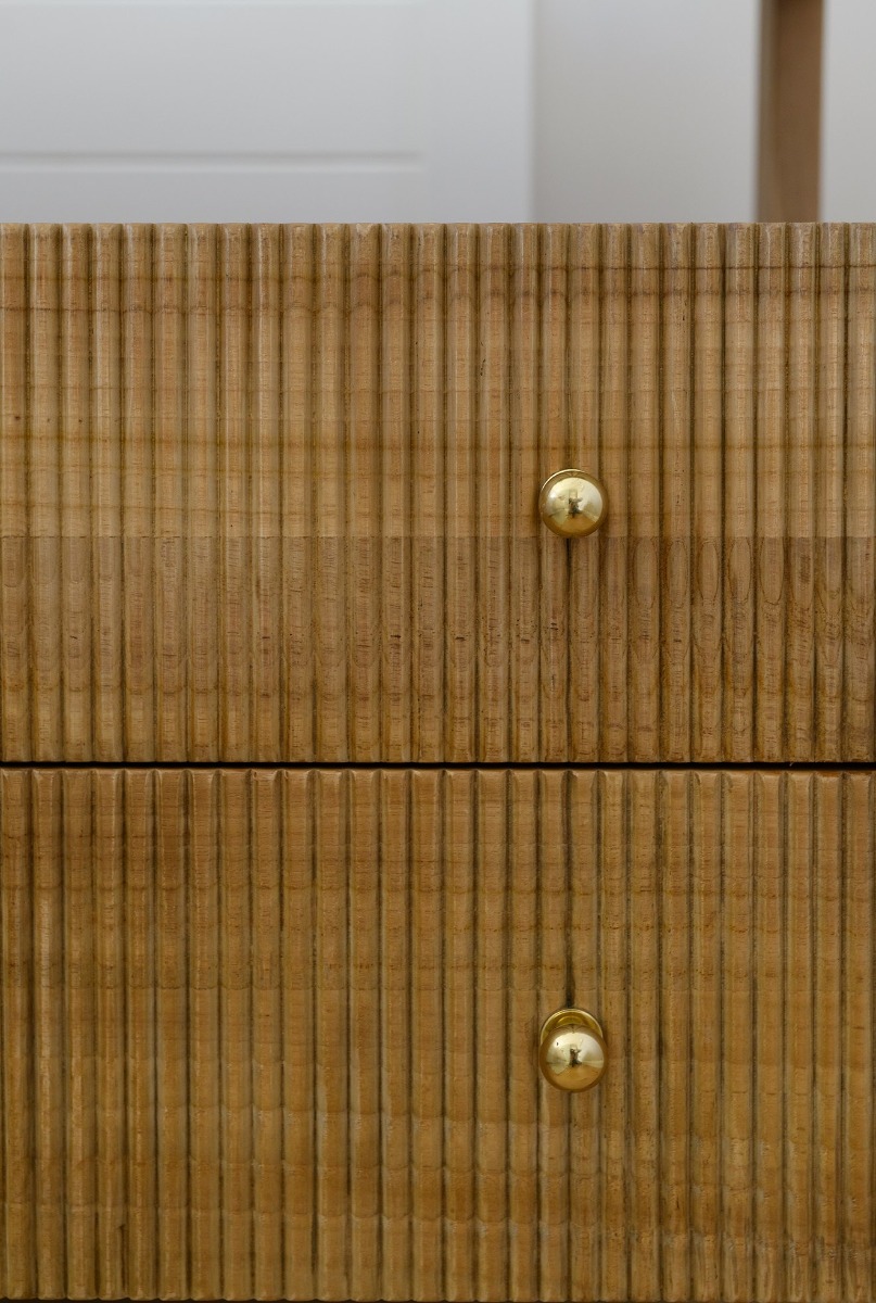 Audrey Nightstand Natural, W 80cm x D 42cm x H70cm - Image 15