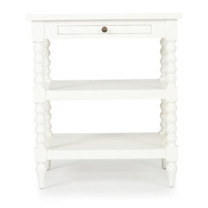 wp-image-tigress-58626.jpg Stradbroke Bobbin Bedside Table White, W 66cm x D 46cm x H 76cm
