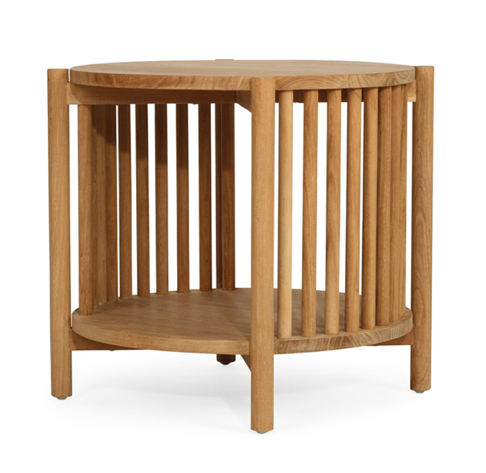 Sadie Side Table Natural, 50cm DIA x 48cm H