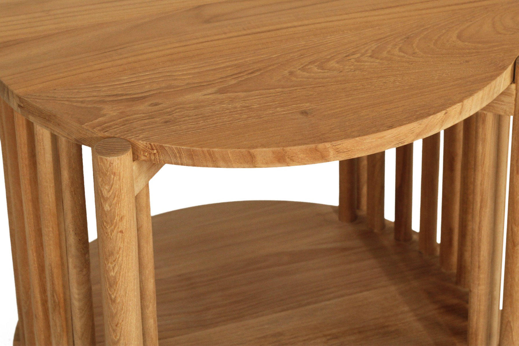 Sadie Side Table Natural, 50cm DIA x 48cm H - Image 14