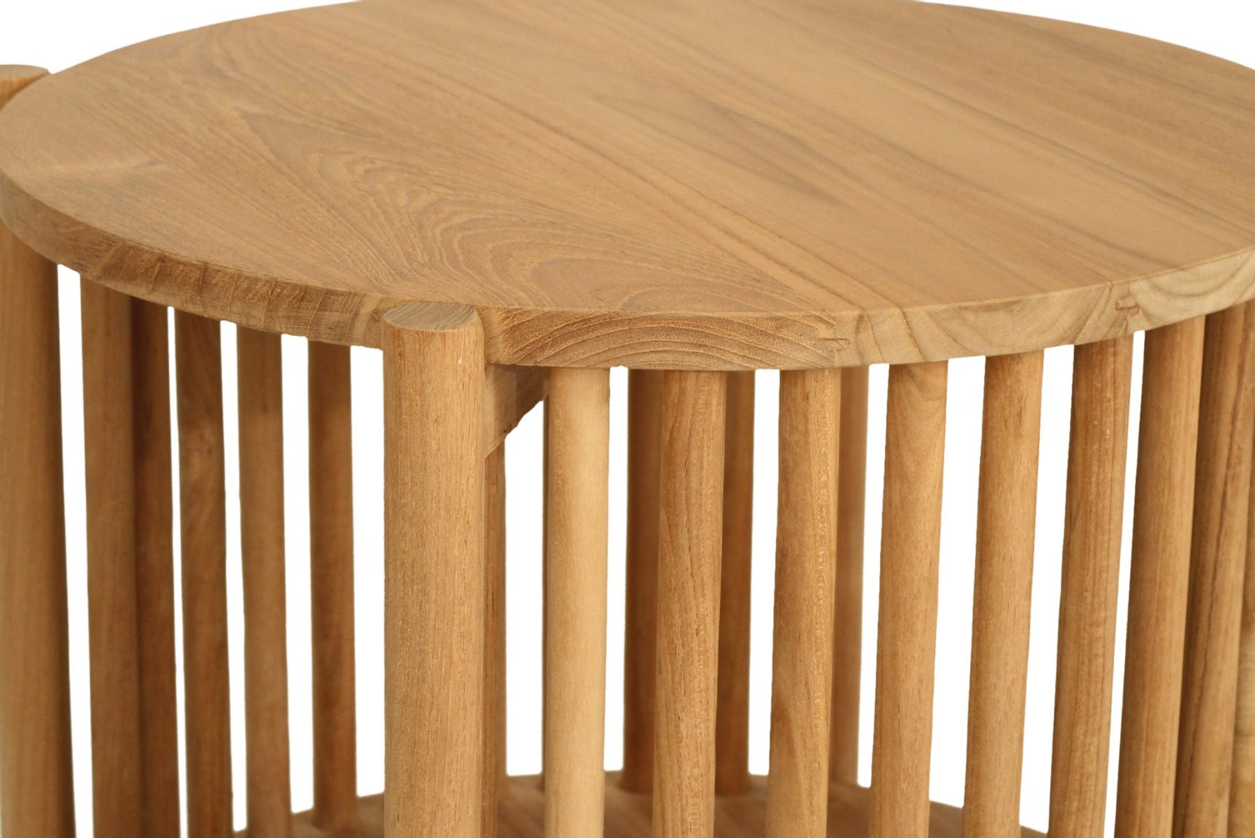 Sadie Side Table Natural, 50cm DIA x 48cm H - Image 17