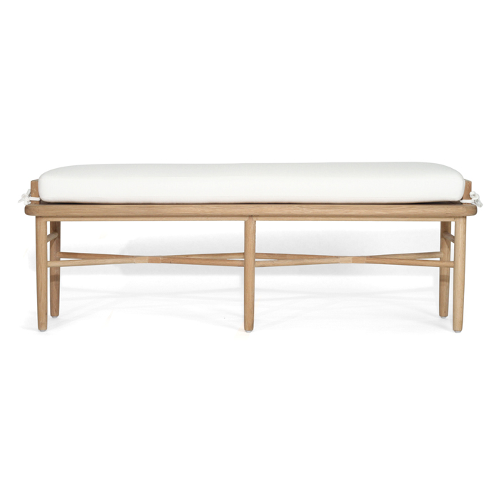 Ocea Bench Seat Natural, Width 150cm × Depth 40cm × Height 50cm