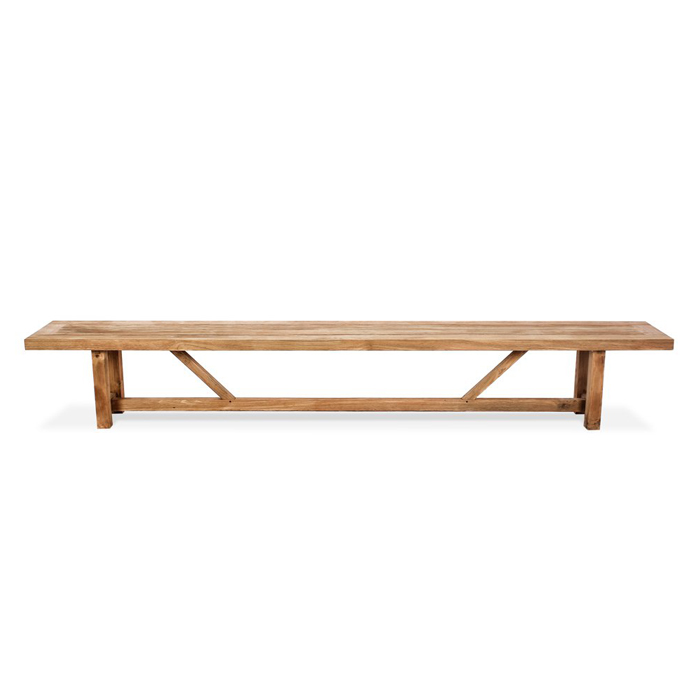 Highlander Outdoor Bench 3m, L 300cm x W 40cm x H 45cm
