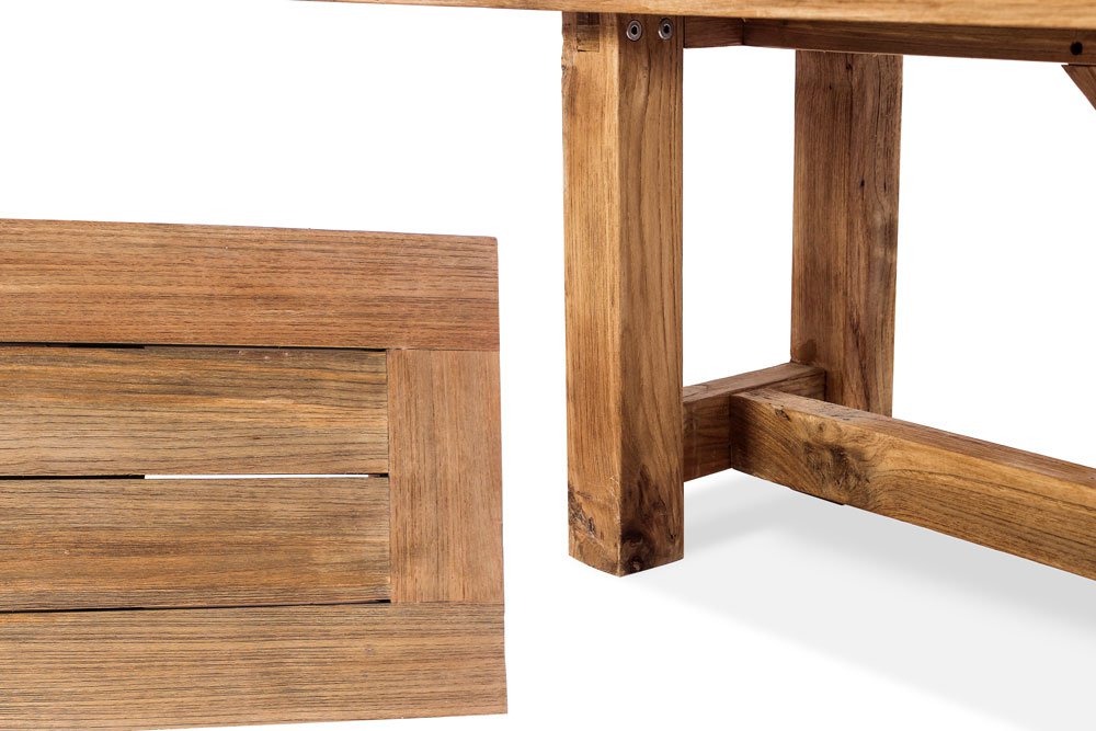 Highlander Outdoor Bench 3m, L 300cm x W 40cm x H 45cm - Image 4