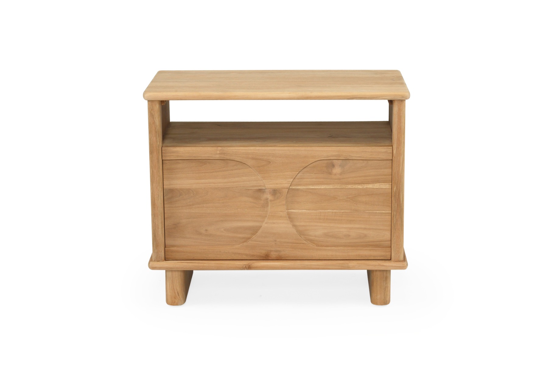 Bruno Bedside Table, W 65cm x D 35cm x H 55cm - Image 3