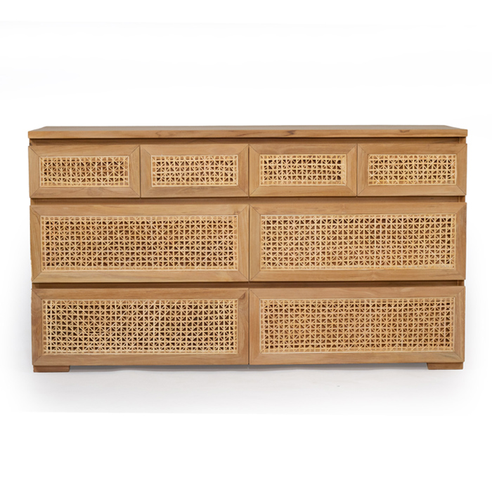 Fernando Chest Of Drawers Eight Drawers, W 150cm x D 50cm x H 84cm