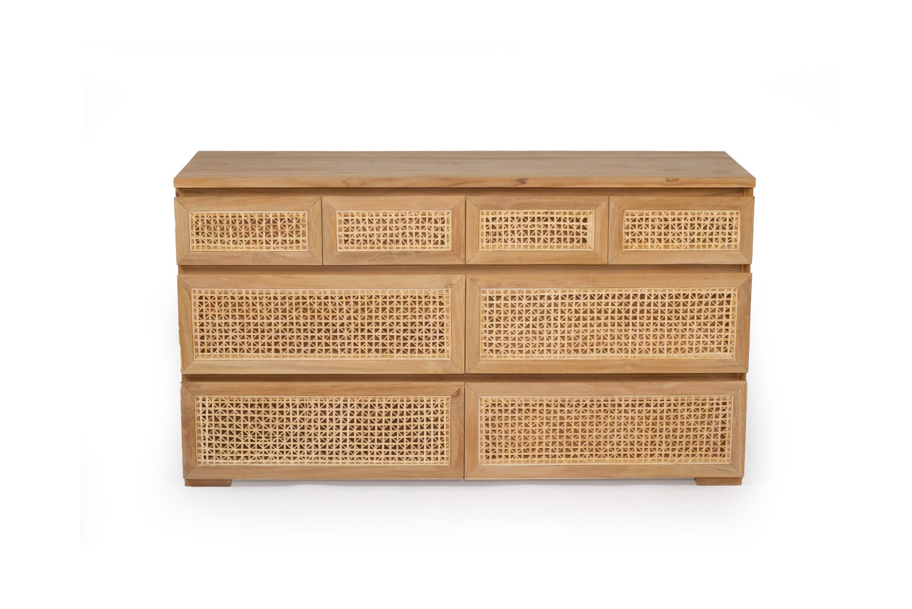 Fernando Chest Of Drawers Eight Drawers, W 150cm x D 50cm x H 84cm - Image 4