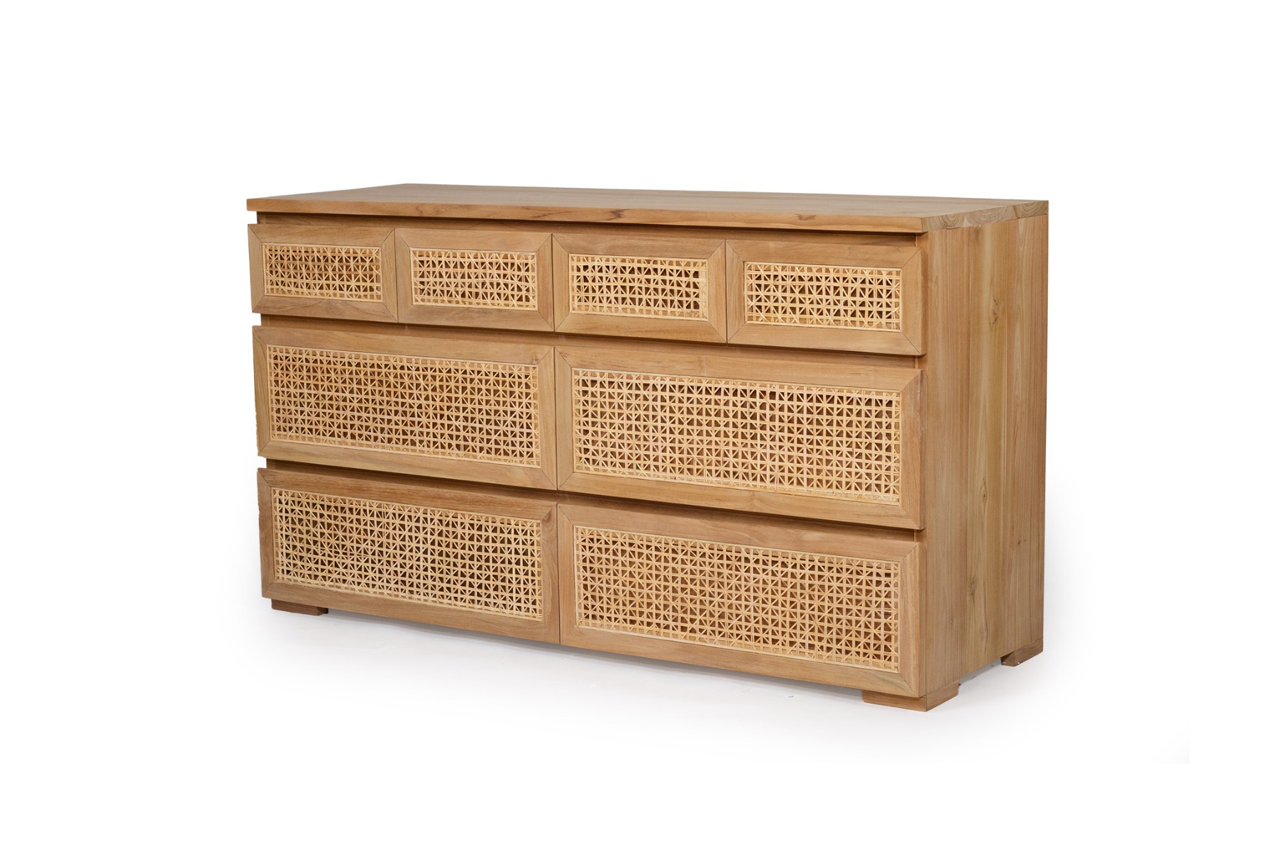 Fernando Chest Of Drawers Eight Drawers, W 150cm x D 50cm x H 84cm - Image 6