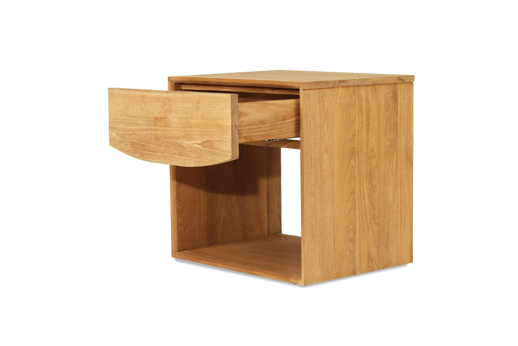 Koa Bedside Table, W 60cm x D 46cm x H 56cm - Image 4