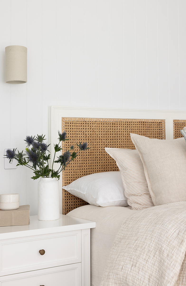 Hamilton Bedside Table 3 Drawer White, Width 57cm × Depth 45cm × Height 67cm - Image 13