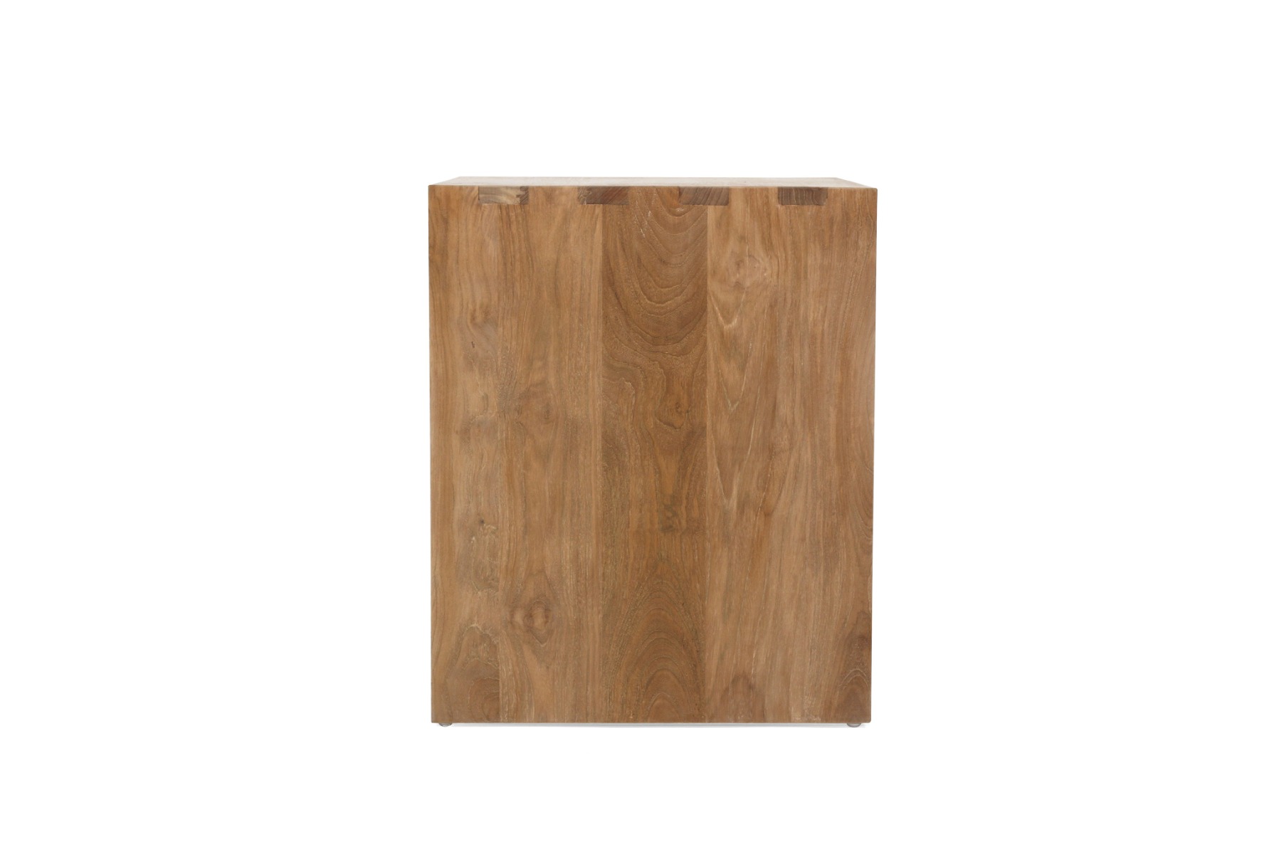 Hunter Bedside Table Natural, 50cm W x 45cm D x 55cm H - Image 5