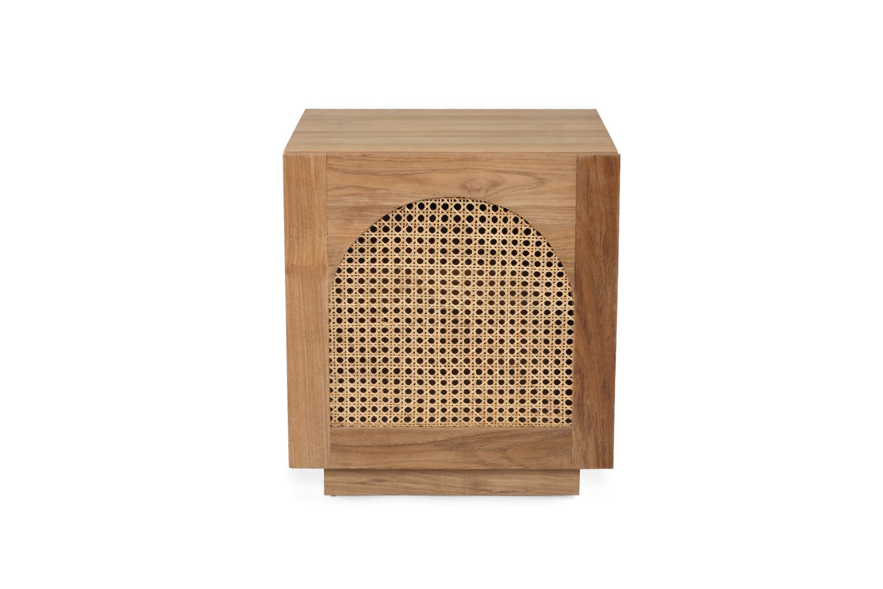 Ryan Bedside Table Natural, W 50cm x D 45cm x H 55cm - Image 5