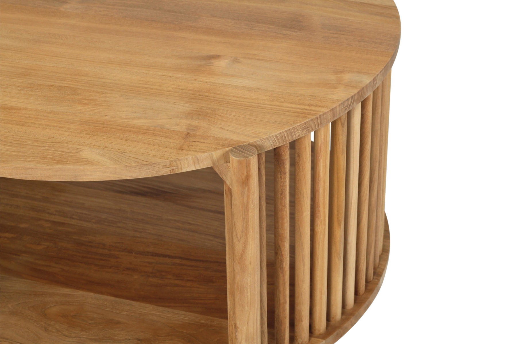 Sadie Round Coffee Table, 80cm DIA x 48cm H - Image 3