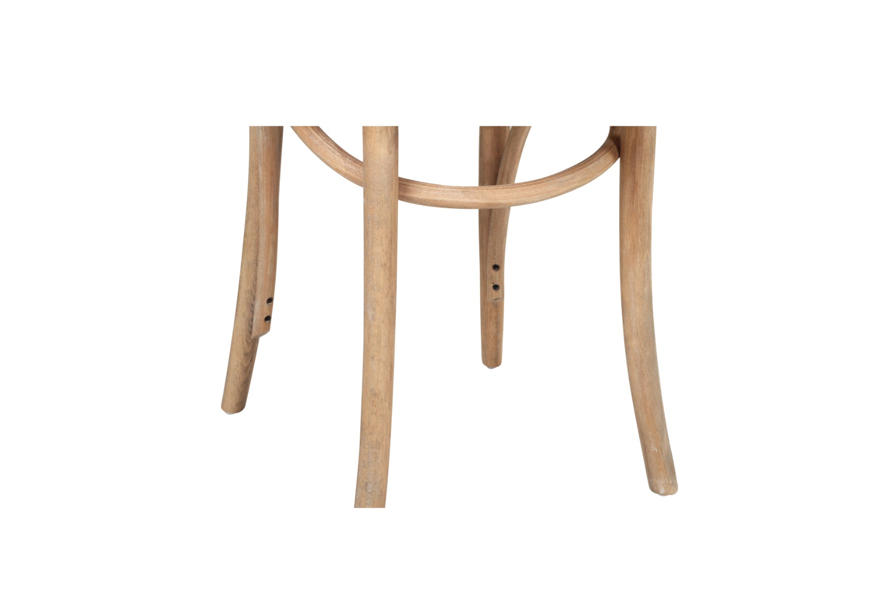 Replica Bentwood Chair Weathered Oak, W 42cmx D 52cm x H 91cm - Image 3