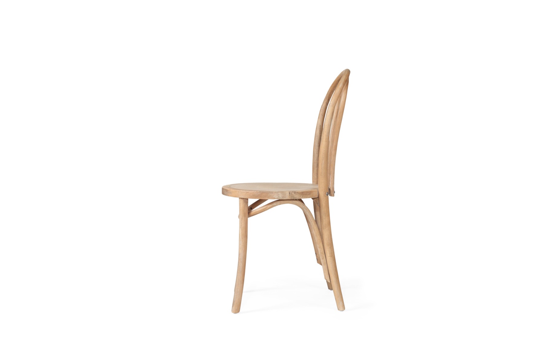 Replica Bentwood Chair Weathered Oak, W 42cmx D 52cm x H 91cm - Image 8