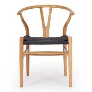 wp-image-tigress-59127.jpg Wishbone Designer Chair Natural Oak with Black Cord, W 56cm x D 55cm x H 74cm