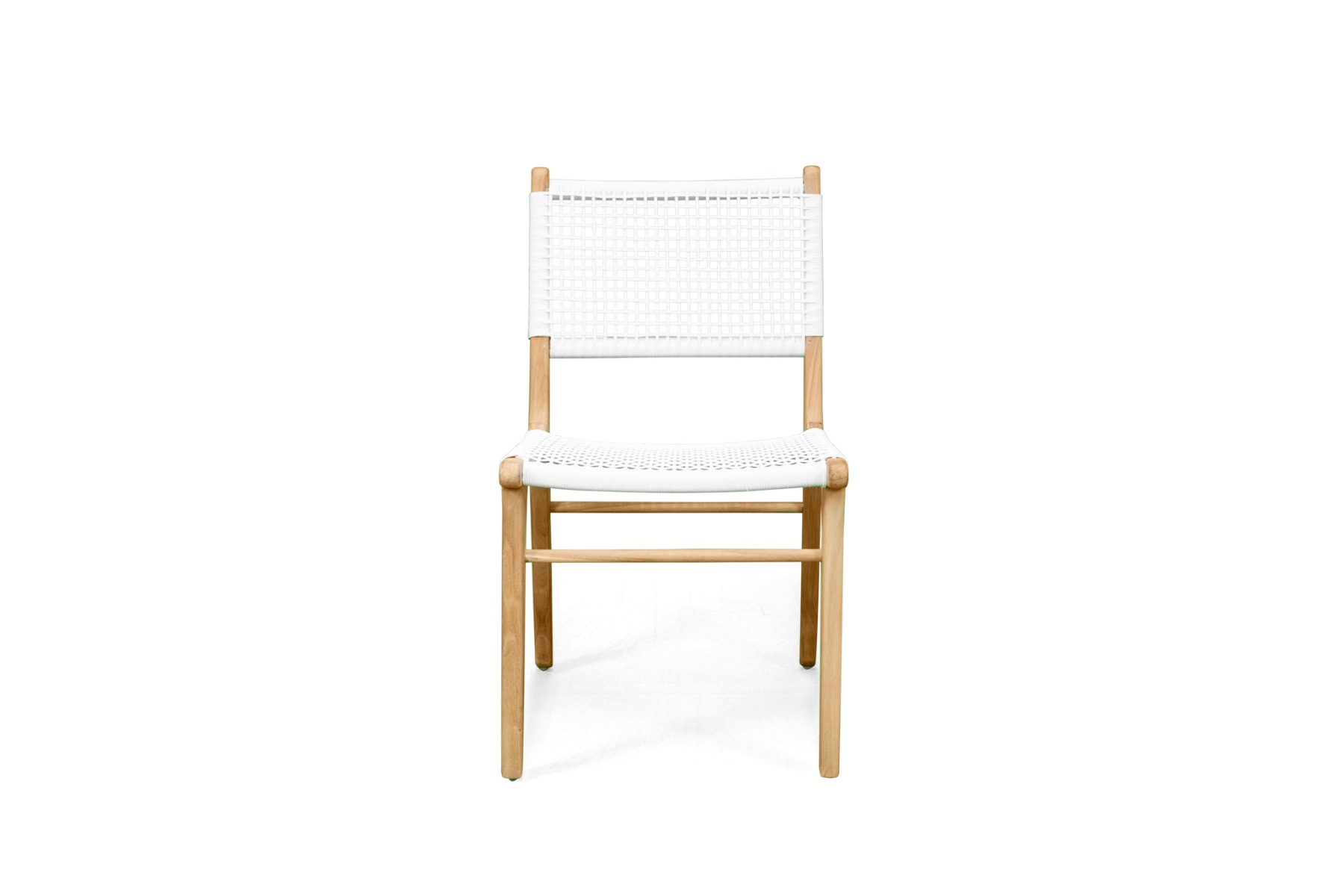 Zen Dining Chair White, Width 49cm x Height 87cm x Depth 56cm - Image 9