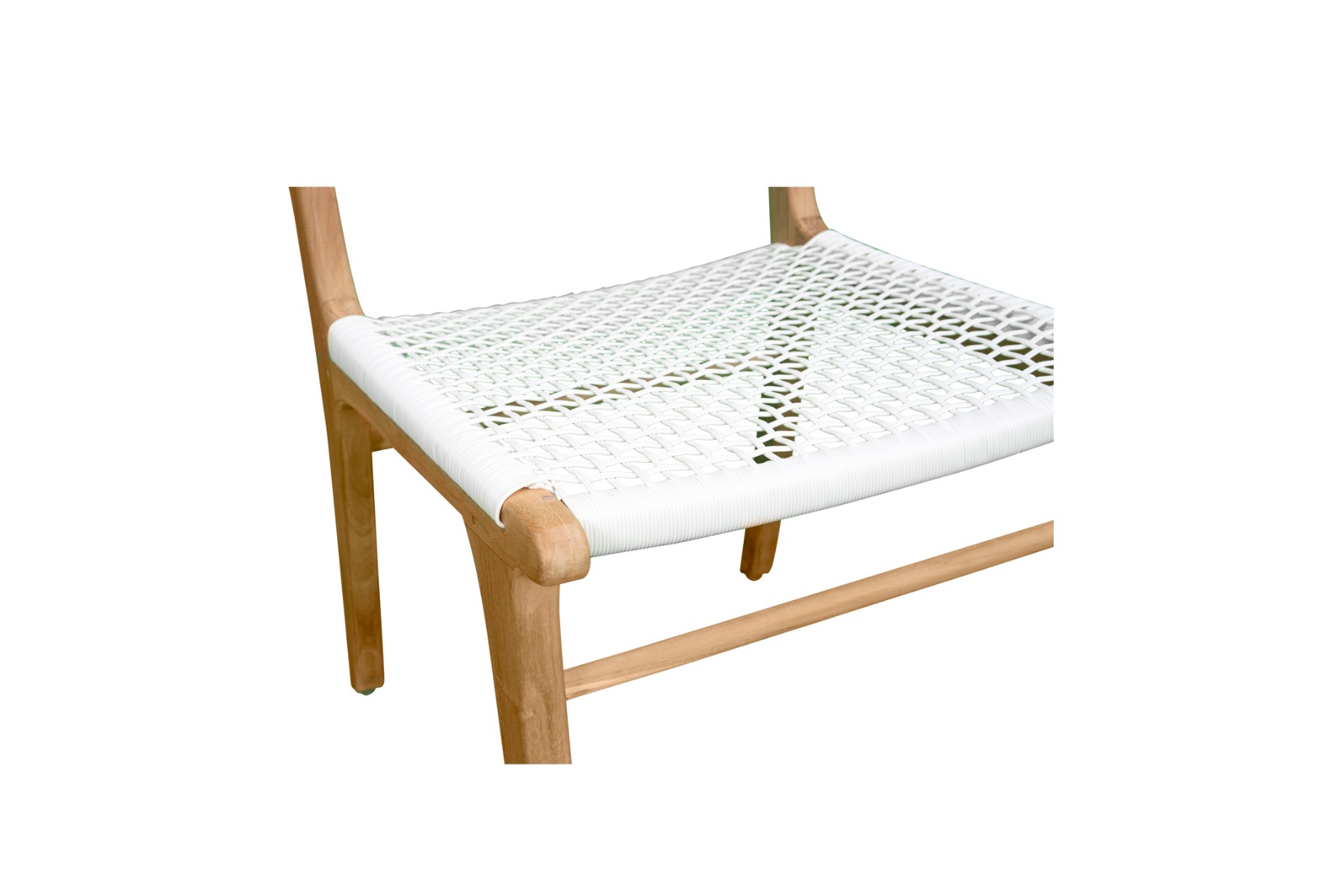 Zen Dining Chair White, Width 49cm x Height 87cm x Depth 56cm - Image 11