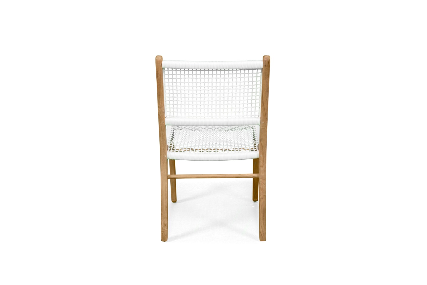 Zen Dining Chair White, Width 49cm x Height 87cm x Depth 56cm - Image 12