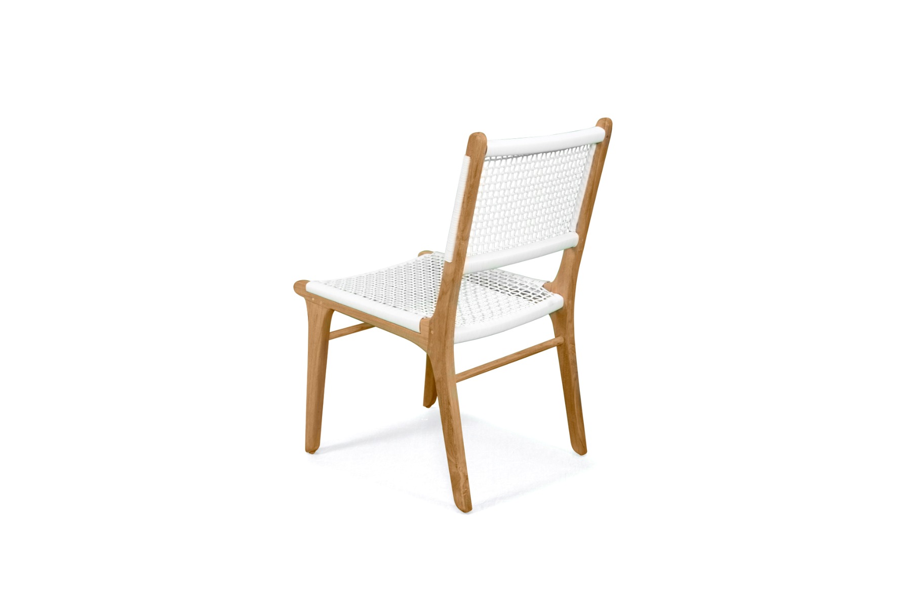 Zen Dining Chair White, Width 49cm x Height 87cm x Depth 56cm - Image 13