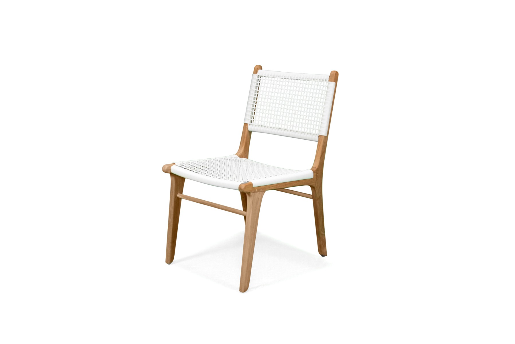 Zen Dining Chair White, Width 49cm x Height 87cm x Depth 56cm - Image 15