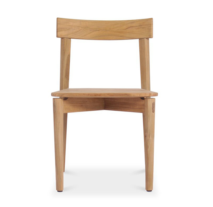 Jude Dining Chair Natural, W 48cm x D53cm x H78.5cm