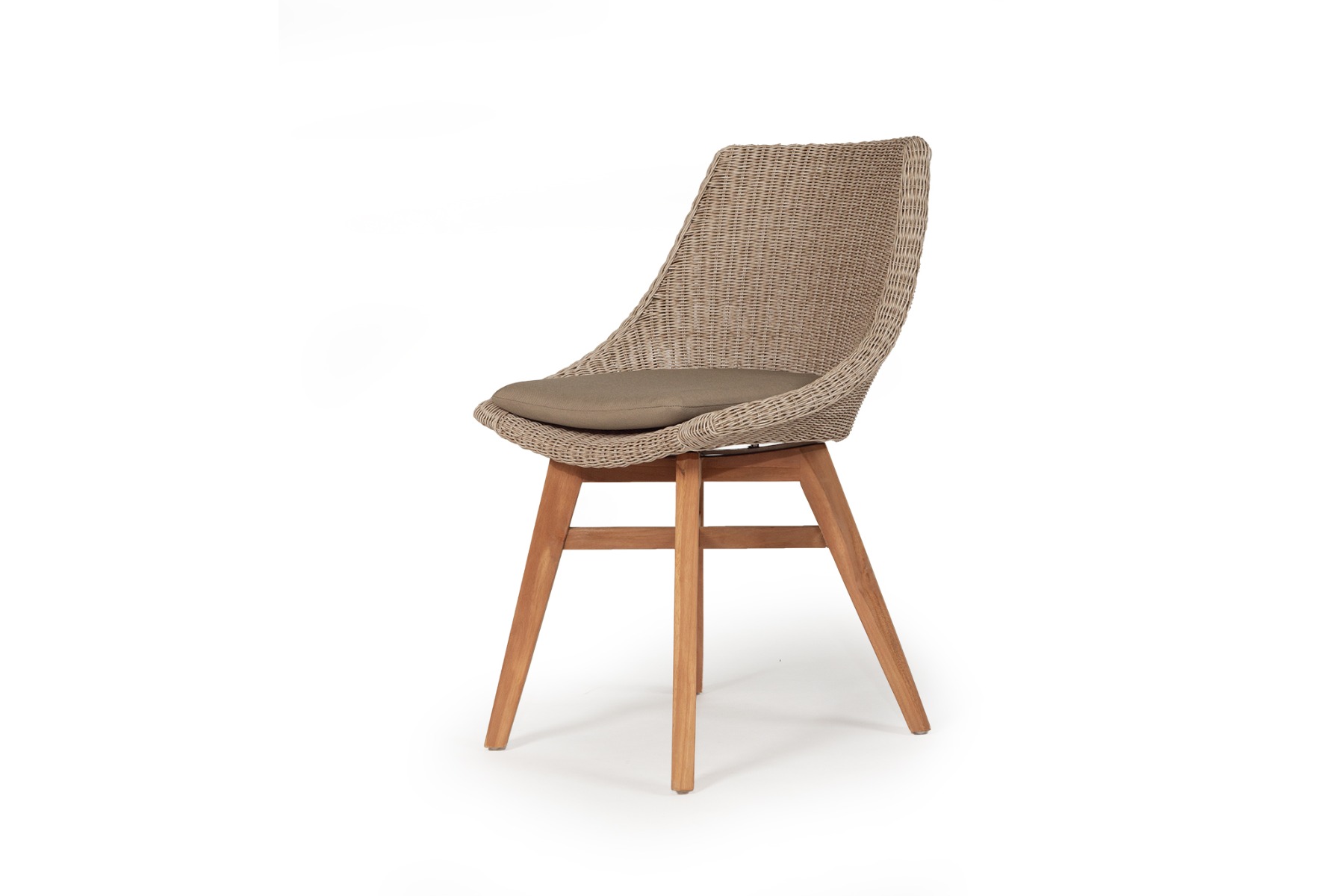 Oceanic Outdoor Dining Chair Mushroom, Width 55cm x Depth 49cm x height 82cm - Image 15