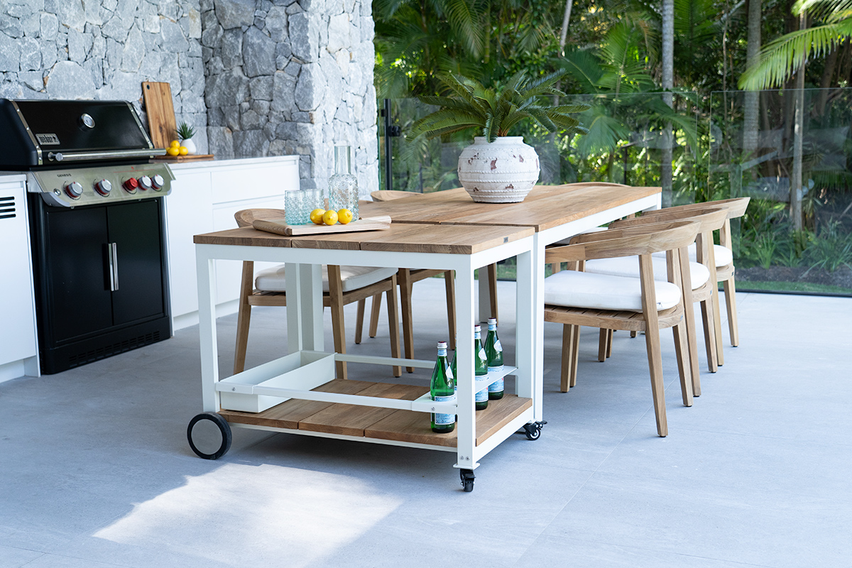 Kingscliff Outdoor Dining Chair, Width 55cm x Height 73cm x Depth 65cm - Image 2