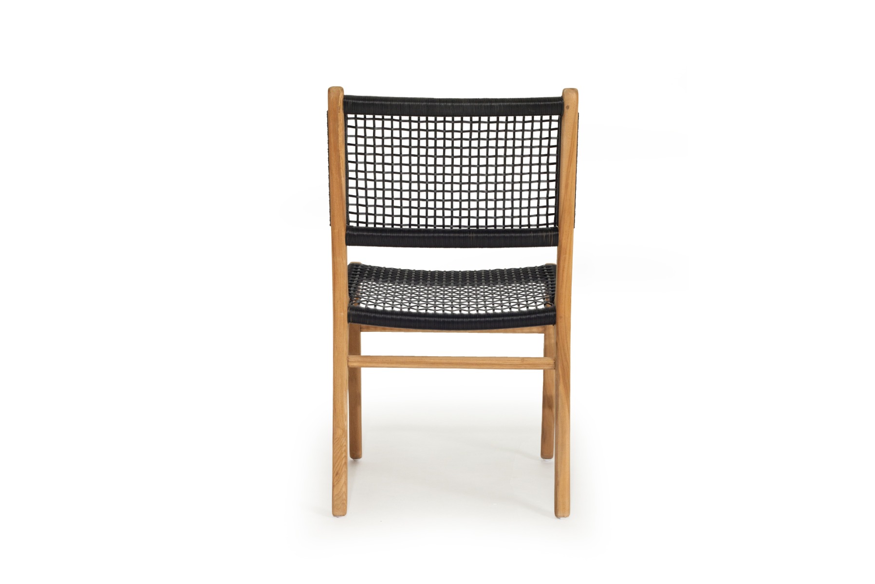 Zen Dining Chair Black, Width 49cm x Depth 56cm x Height 87cm - Image 3