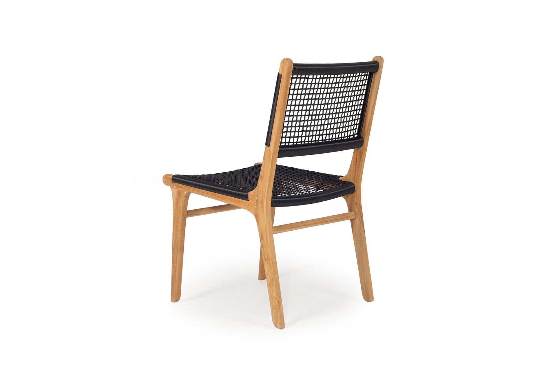 Zen Dining Chair Black, Width 49cm x Depth 56cm x Height 87cm - Image 4