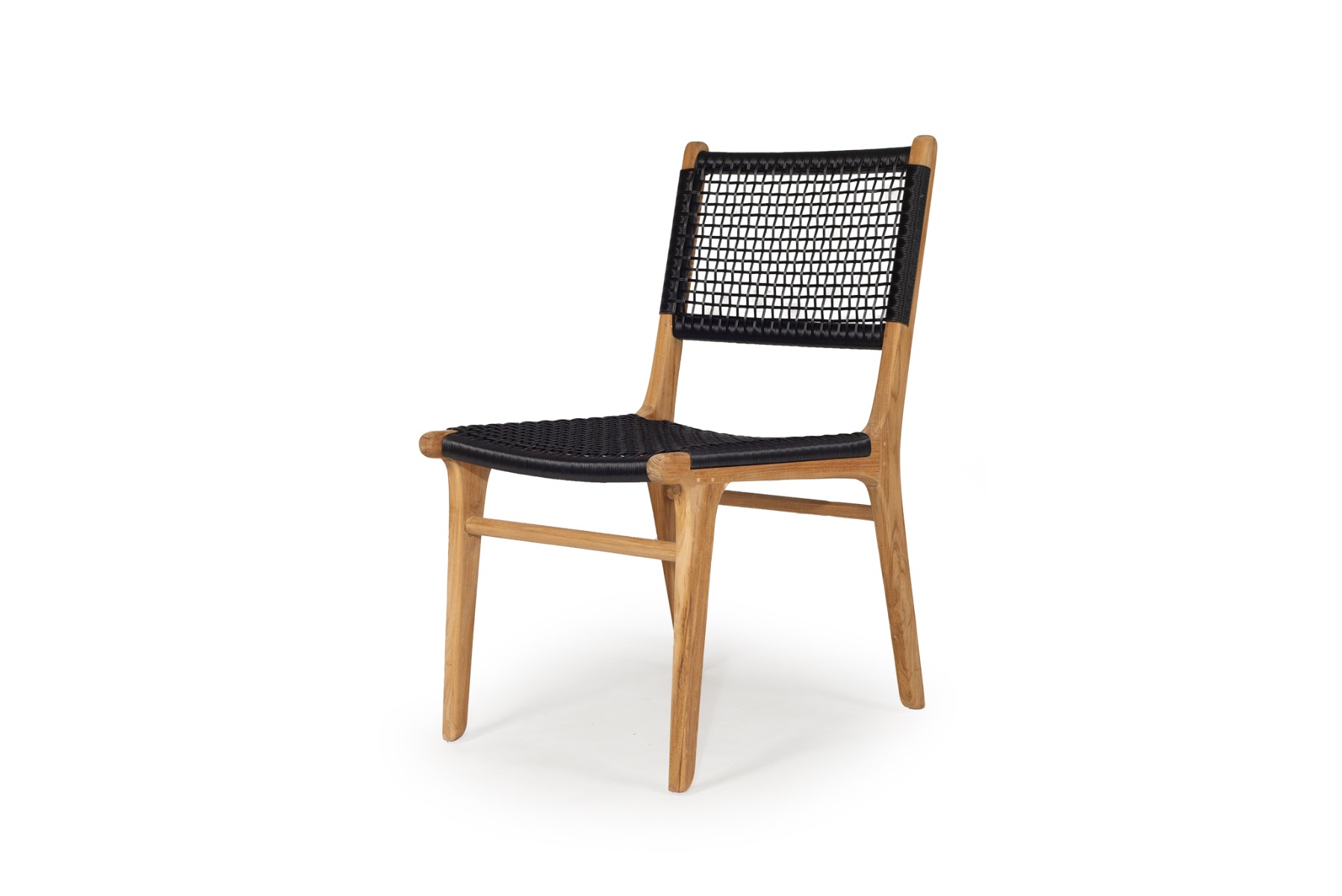 Zen Dining Chair Black, Width 49cm x Depth 56cm x Height 87cm - Image 6